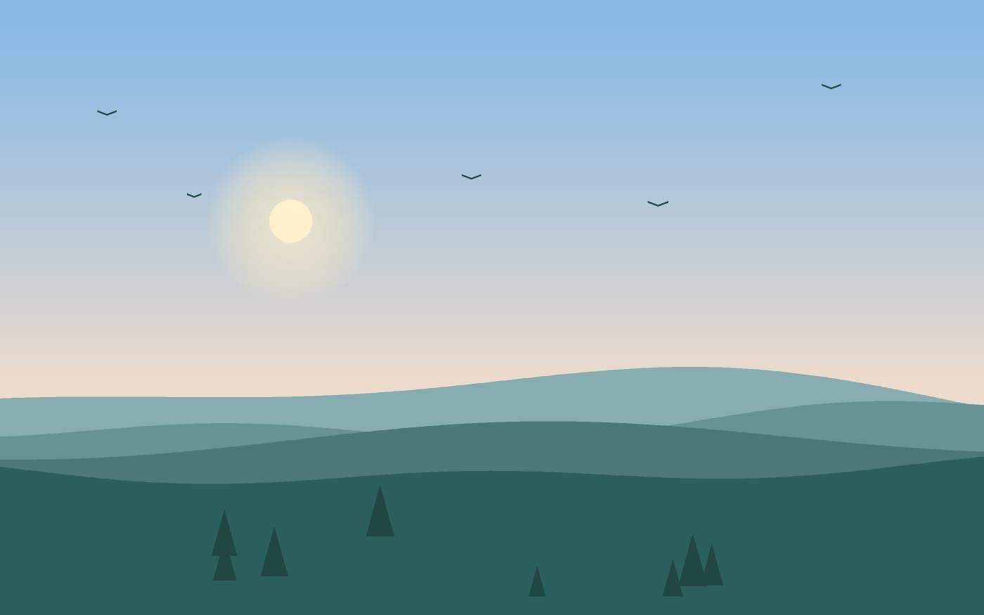 Ilustración de un paisaje
