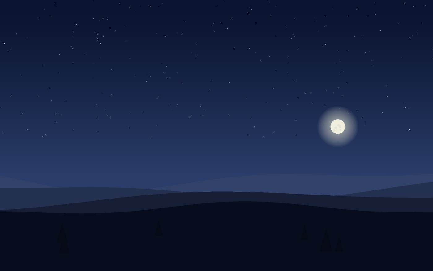 Illustrazione di un paesaggio