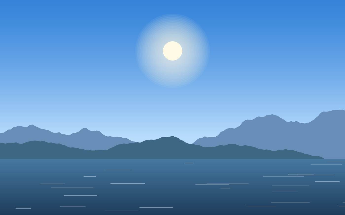 Landschapsillustratie
