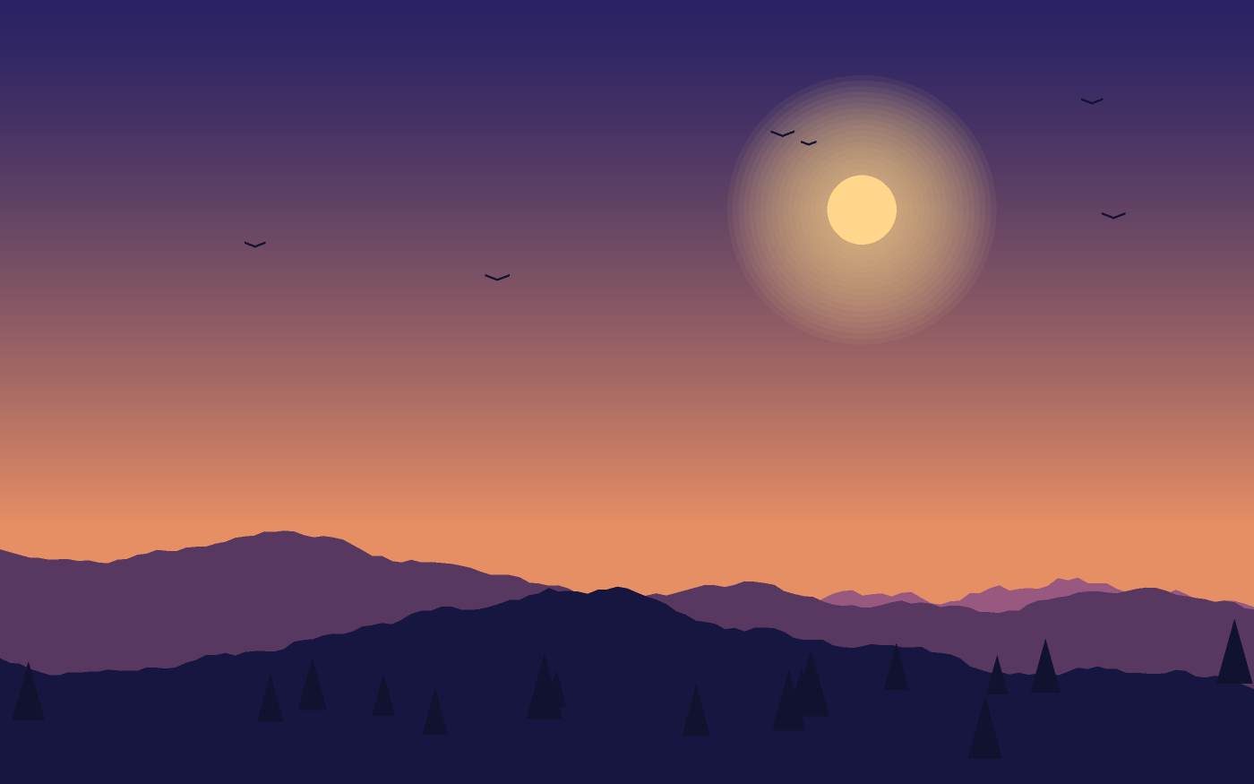 Landscape illustration
